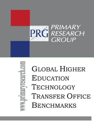 cover image of Global Higher Education Technology Transfer Office Benchmarks